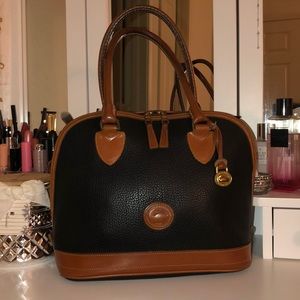 Vintage Dooney and Bourke Domed Handbag